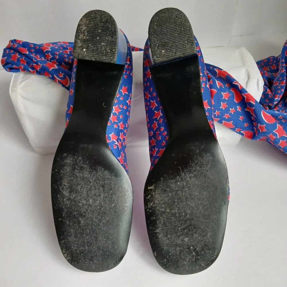 Vintage Mod 1969 Peter Max 'Cosmic 60's' Pant-T-Boots Stars & Moons Sz 9/10L